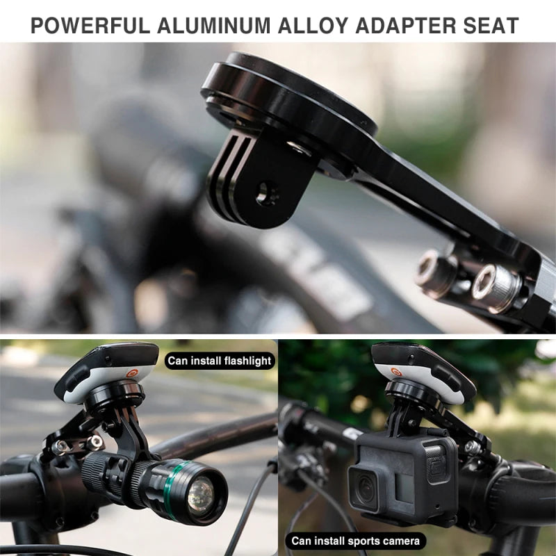 Bike Computer Mount Bicycle Stem Computer Mount Camera For Garmin Bryton Cateye Wahoo Bike Computer Bracket Road Bike MTB