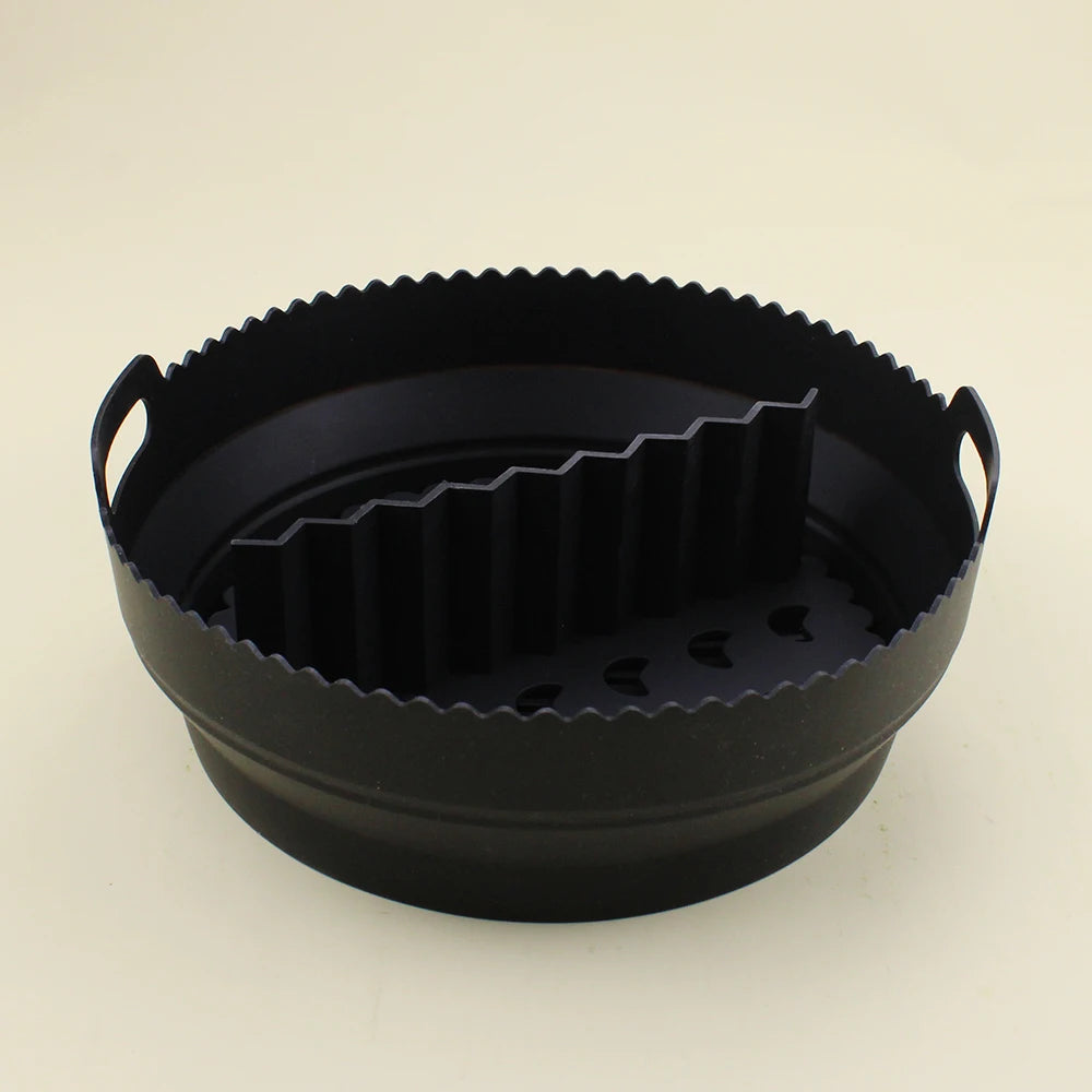 Food Safe Silicone Pot Air Fryer Liners Reusable Heat Resistant reasonable price eazy clean air fryer silicone liners