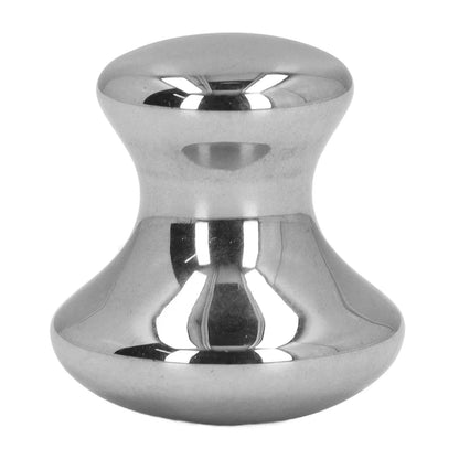 Mushroom Body Gua Sha Tool Mushroom Face Massager Stainless Steel Gua Sha Facial Tool Scraping Massager for Body Face Skin Care