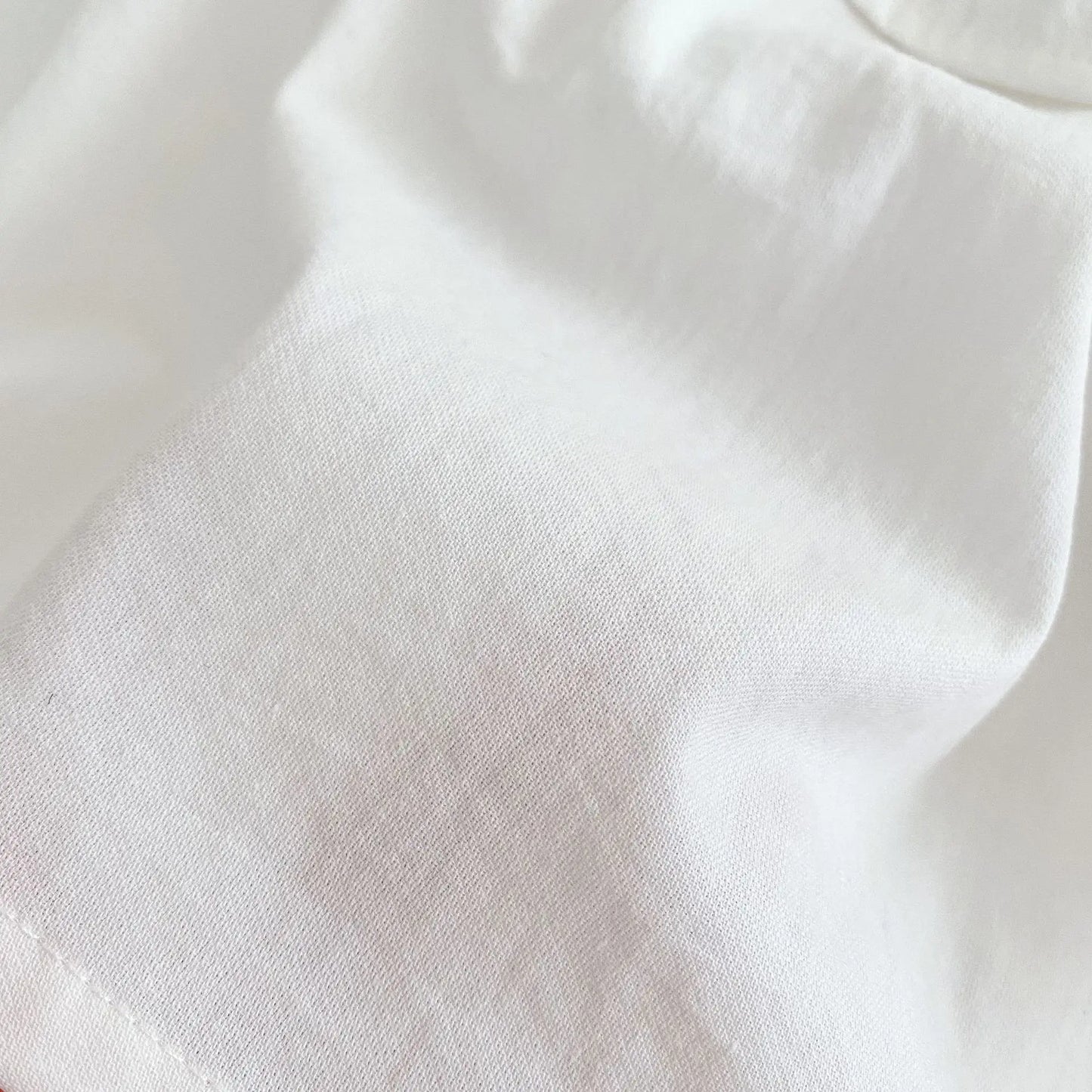 Baby T-Shirt, New Summer Trend For Boys And Girls, Versatile Ruffle Collar Short Sleeved Shirt, Top White Versatile Style