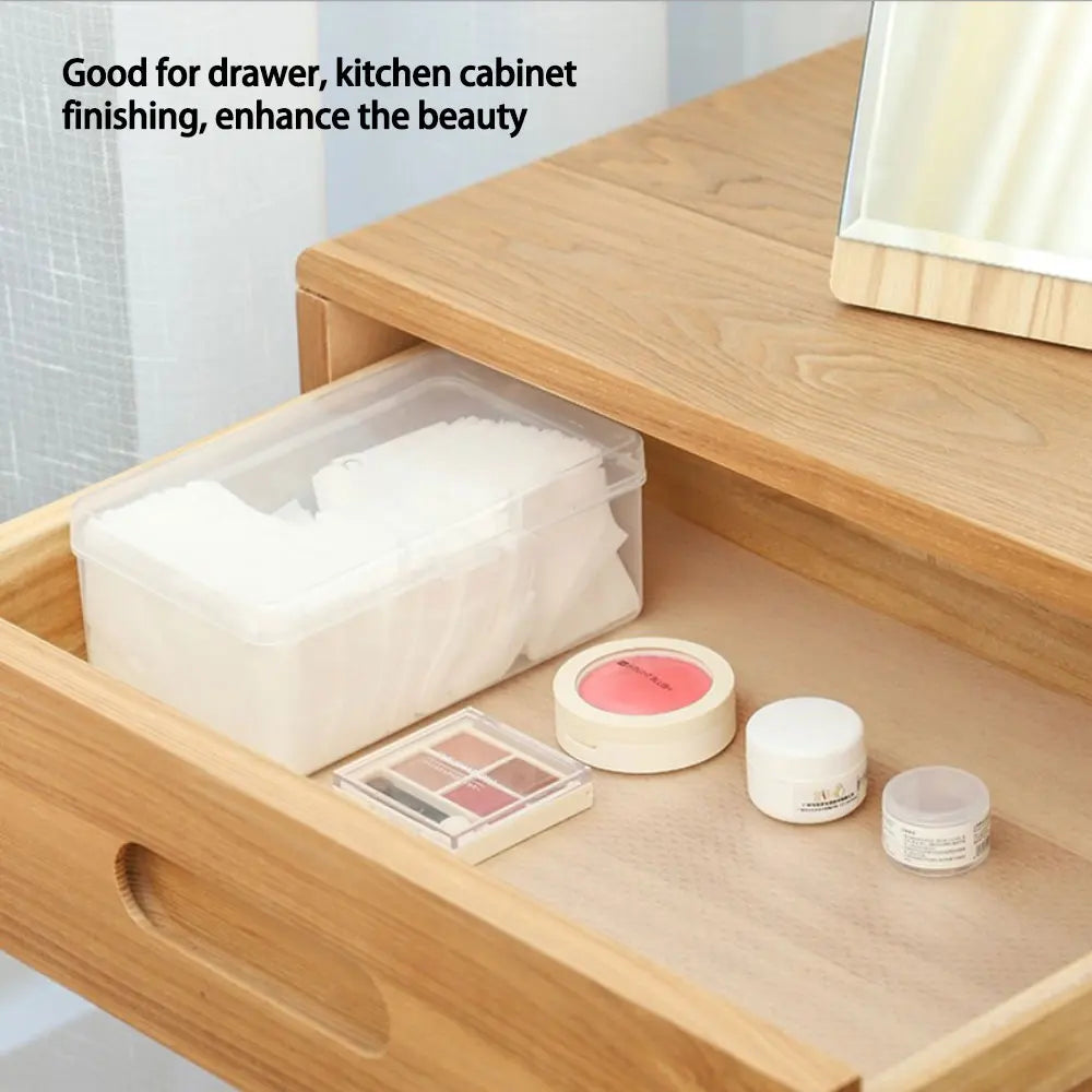 Shelf Liner Non-Slip Cupboard Cabinet Pad Transparent EVA Drawer Mat Fridge Roll Kitchen Bedroom Computer Desk Protection Mat