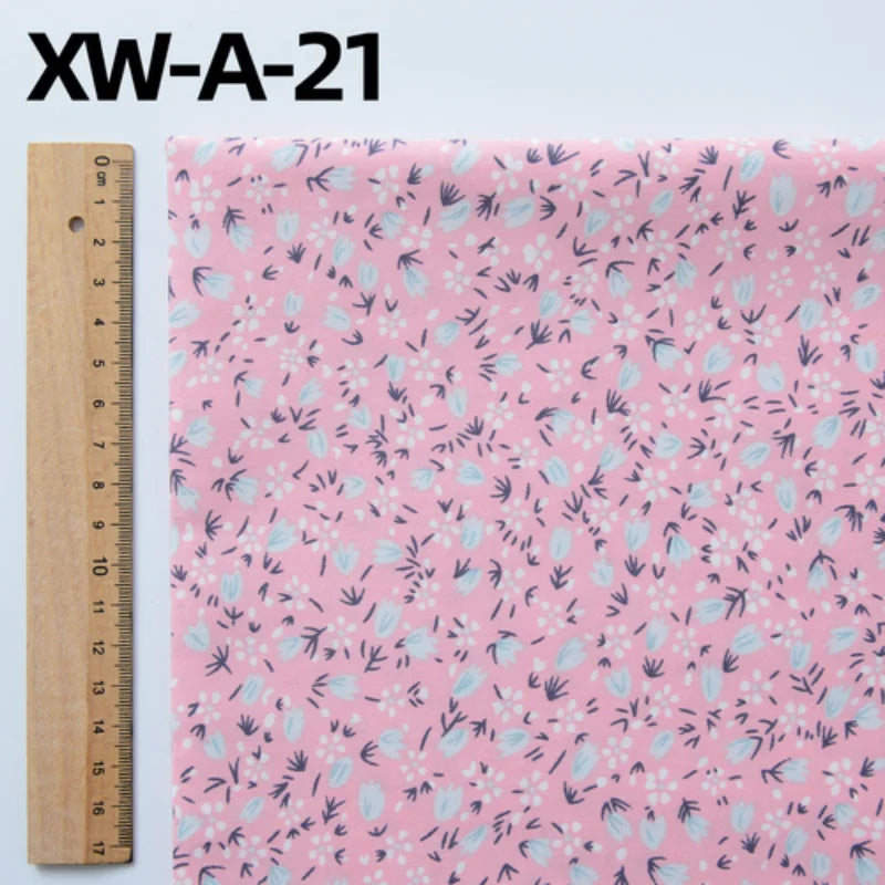 Fabric cotton handmade diy bedding flowers garden flowers pure cotton printing fabric twill cotton fabric sewing