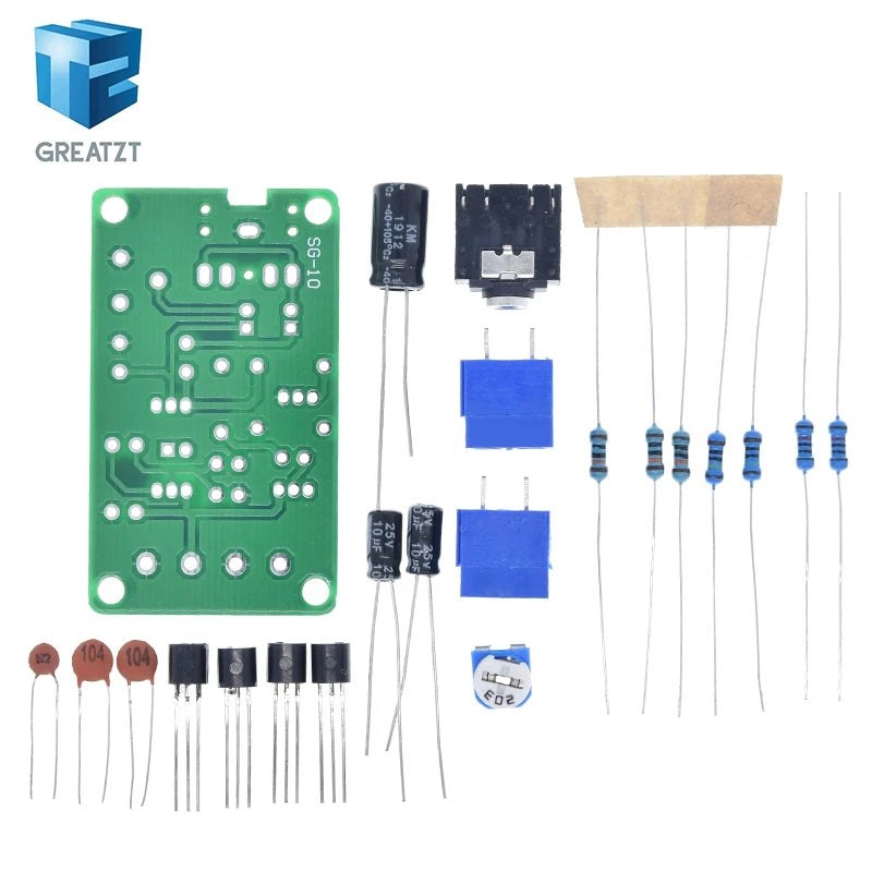 White Noise Signal Generator DIY Kit Electronic Kit 2-Channel Output for Burn-in Test Therapy on Insomnia Noise Generator