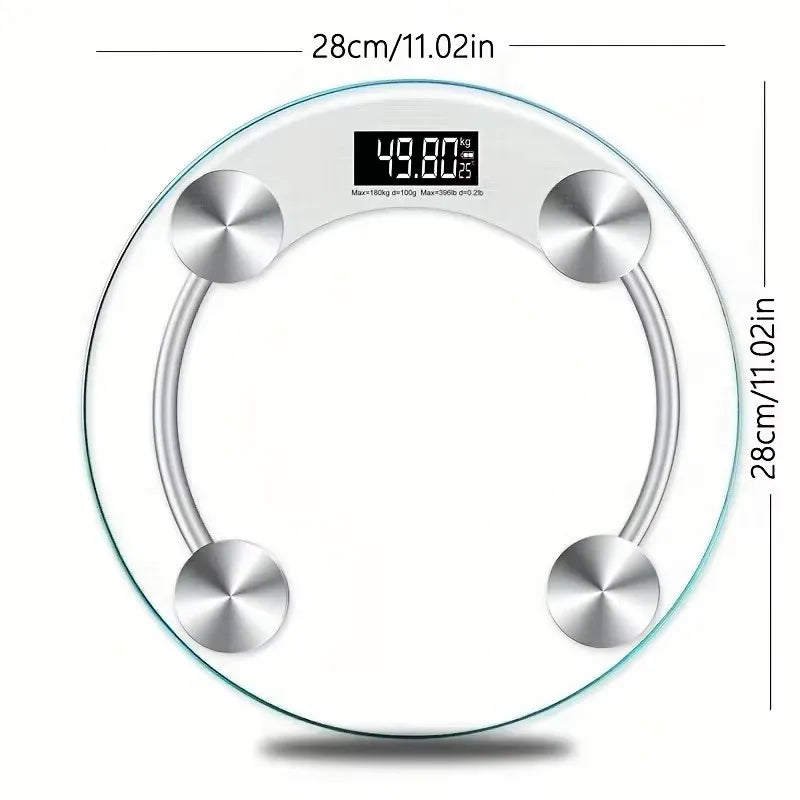 Electronic Weight Scale Household Smart Electronic Scale Glass Scale Into Human Scale Weighting Digital Bathroom Scales