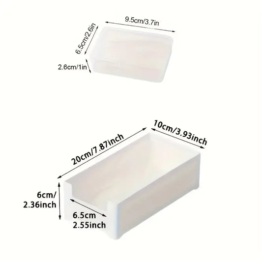 Cable Organizer Storage Box Set Durable Plastic Daily Office Supplies Sundries Charging Cord & Mobile Device Management Storage