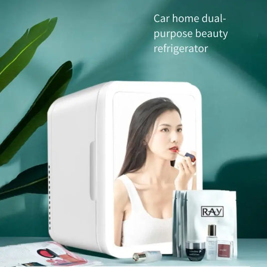 Car refrigerator small household cosmetics skin care products cold storage beauty double small refrigerator car cold storage min