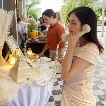 Audio Guest Book Phone wedding guest voice blessing message book banquet voice check-in message phone birthday party celebrati