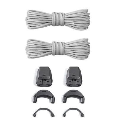 1Pair Without Ties Quick Lace Kit Round Tennis Creative Lazy Shoe Laces Running Sneakers Shoelaces for Salomon Shoe Accessories