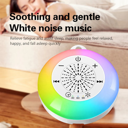 Baby Sleeping White Noise Machine USB Rechargeable Night Light Music Player 22 kinds of Soothing Sounds Child Sleep Aids Tools