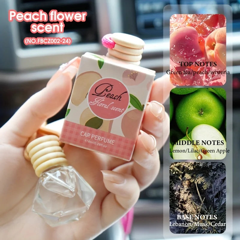 ﻿ Car Air Freshener Mini Aromatherapy Essential Oil Odor Eliminator Kit Humidifier Gift Box Air Purifier Car Diffuser Long Lasti