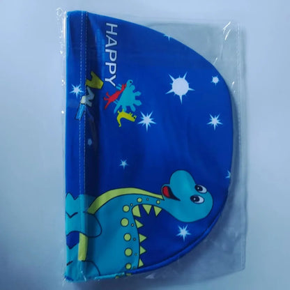 10pcs Children's Swimming Caps Elastic Fabrics Swimming Pools Water Sports Boys' and Girls' Swimming Caps Boys' Swimming Caps