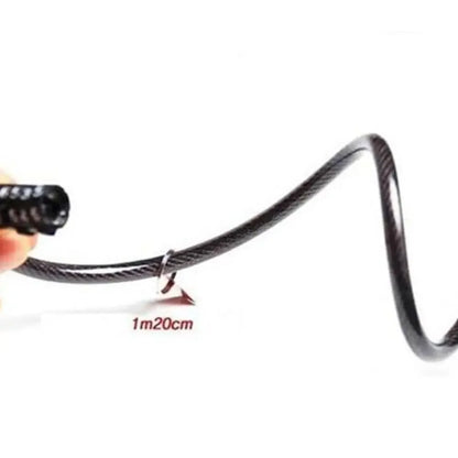 Bicycle Security Lock 4 Digit Code Mountain Bike Security Chain Padlock Fixed Code Anti-theft Lock