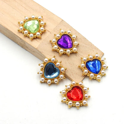 23MM fashion pearl and peach alloy accessories Diy wedding dress hair accessories invitation jewelry decorative accessories