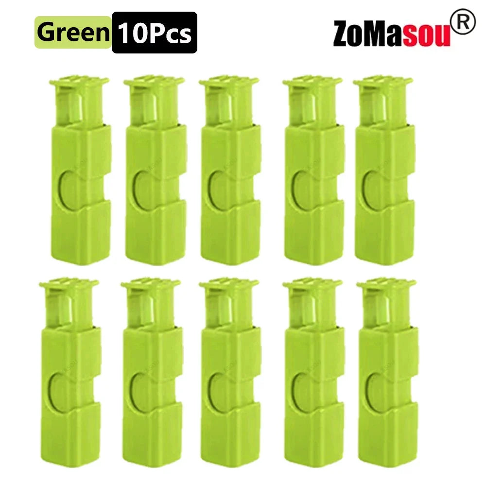 50/1Pcs Reusable Food Sealing Clips Bread Storage Bag Clips For Snack Wrap Bags Spring Clamp Kitchen Organization Sealing Clamp