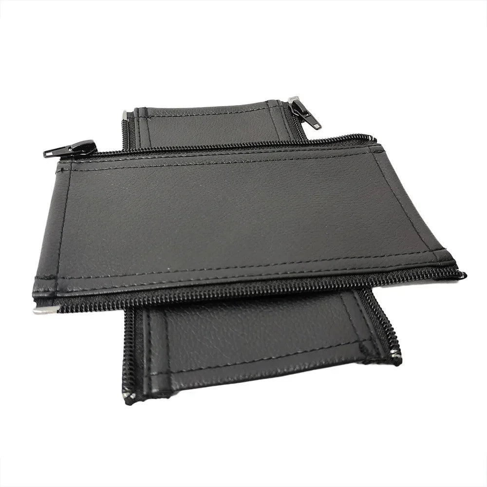 A Pair of Baby Strollers with Universal Handle, Gloves, Armrest Protective Cover, Faux Leather, Foldable and Washable Zipper