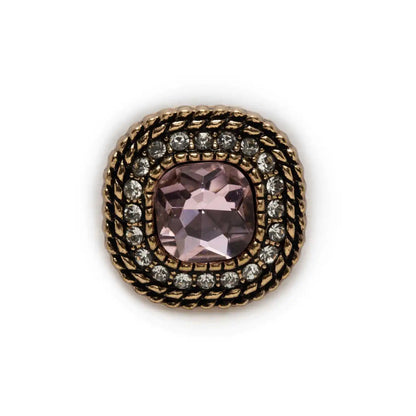 5pcs Rhinestones Retro Metal Shank Button Sewing Home Clothing Handmade Crafts Accessories Decor 18-25mm