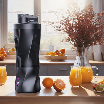 Portable Juicer Blender USB Rechargeable 700ML Large Capacity Fruit Mixer Smoothie Cup for Outdoor Travel Workout Fresh Juice.
