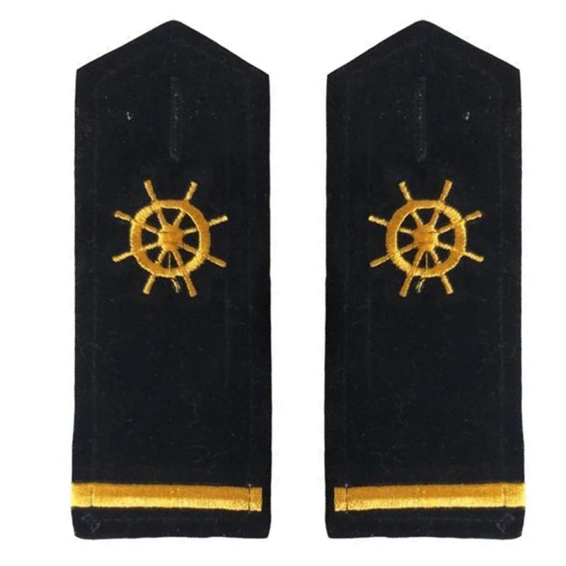 Shoulder Epaulettes Stripes Security Uniform Accessories Captain Professional Security Guard Epaulets Captain