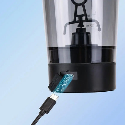 Protein Blender Gym Shaker Bottle Cup 23oz Leak Proof Portable Electric Rechargeable Bottle For Gym Workout Travel Sports