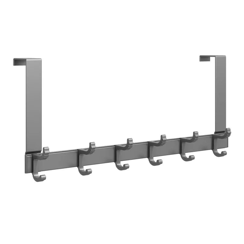 Door Rear Hook Without Hole Drilling Can Be Detached Door Back Coat Rack Bedroom Door Bag Clothes Storage Storage Clothes Hook