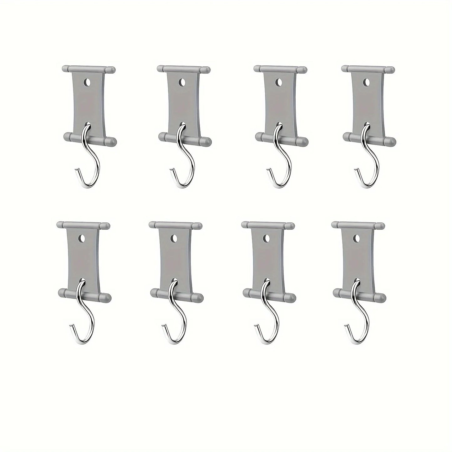 4/8Pcs S-Shaped Camping Awning Hooks Clips RV Tent Hangers Light Hangers For Caravan Camper Hooks Accessories Outdoor Supplies