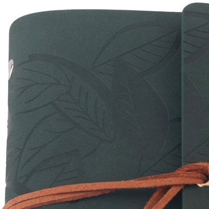 1PC Retro Leaf Notebook School Office Stationery Diary Notepad Literature PU Leather Note Book Traveler Journal Planners Gifts