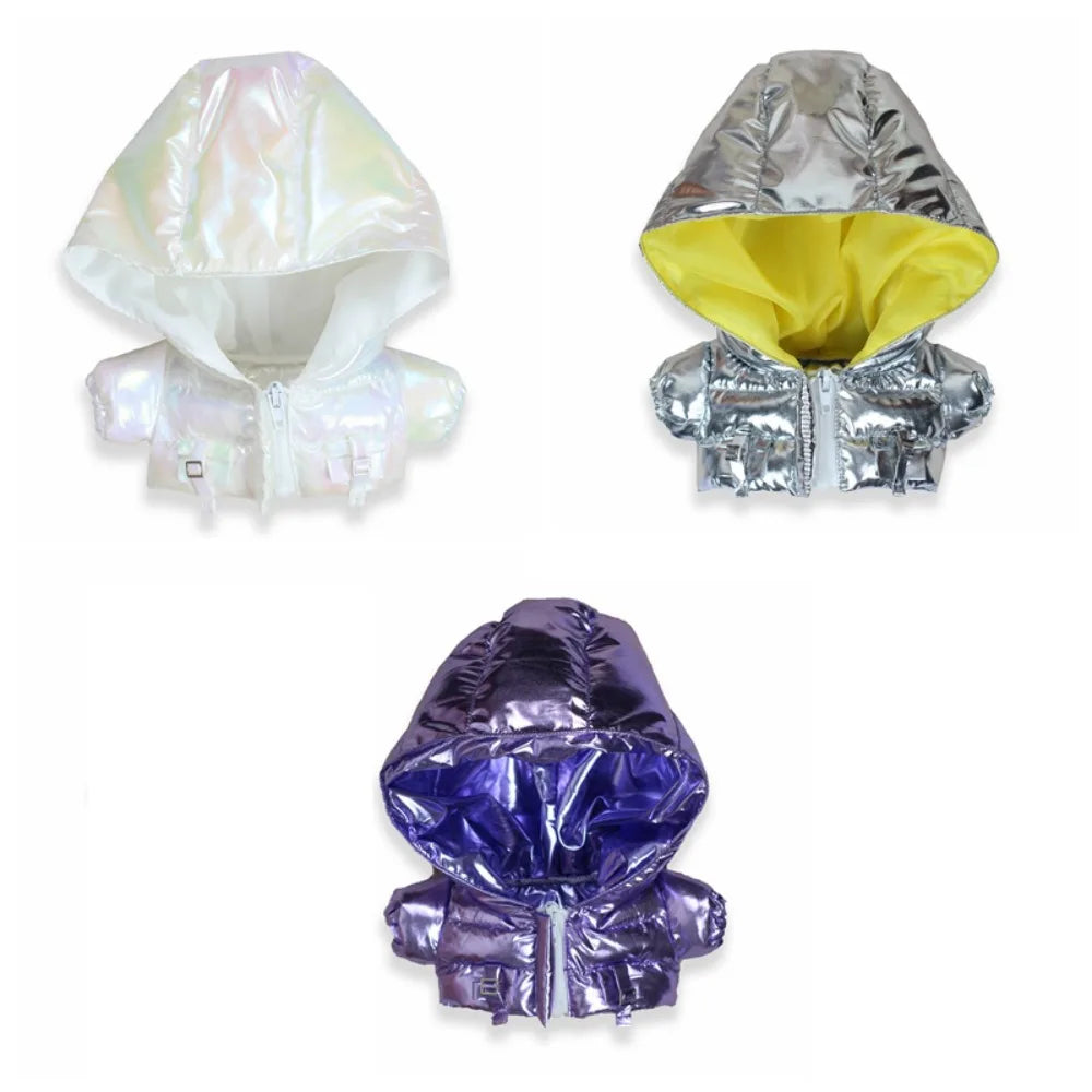 20CM Cotton Doll Jacket Cotton Jacket Without Attributes Cotton Doll Hooded Winter Clothes Doll Clothes