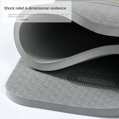 Jumping Rope Accessories Anti-noise Jump Rope Mat Non Slip TPE Yoga Fitness Mats Thickening Sweat Proof Skipping Mat Rope Sports