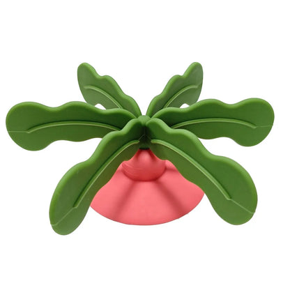 Silicone Pet Bowl Slow Feeder Fun Shape Rotatable Pet Slow Food Dispenser Anti-Choke with Sucker Pet Interactive Feeder Cats