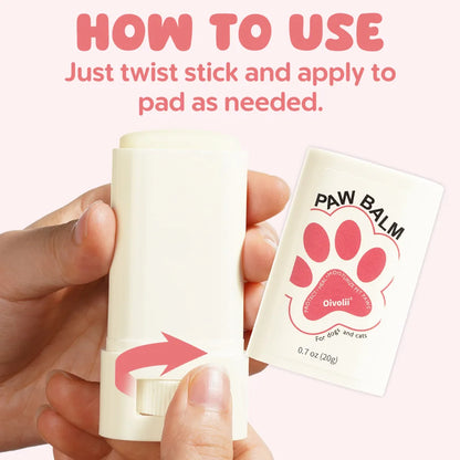 Paw Repair Balm for Dogs Cats Anti Cracking Moisturizing Fast Acting Paw Protection Natural Moisturizing Anti Cracking Formula