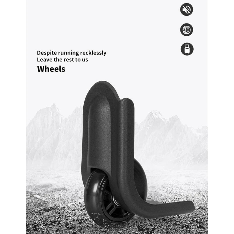 1 Pair Suitcases Practical Plastic Luggages Wheel Replacements Spare Part