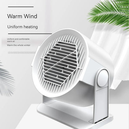 A EU new air heater Cold and warm heater Small electric heater for the home desktop office desktop portable heating fan