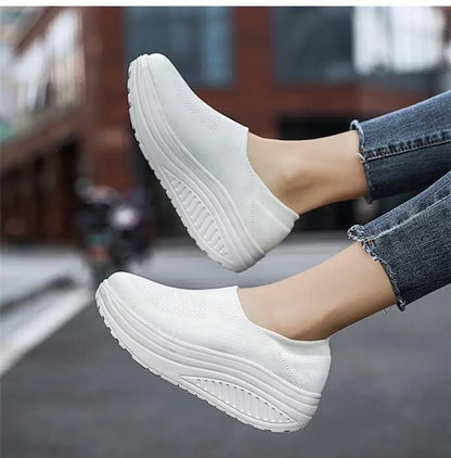 2024 Sneakers Shoes Women Footwear Platform Sneakers Trainers Shoes Ladies Loafers Chunky Sneakers Slip On Mujer Shoes Woman