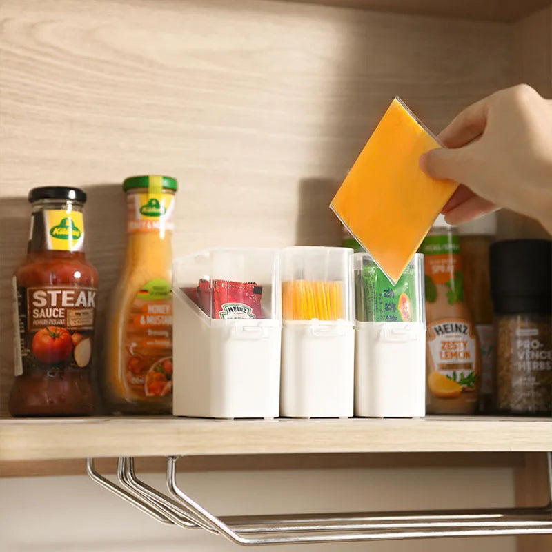 Refrigerator Organizers Case Food Container Cereals Cheese Storage Box Kitchen Fridge Coffee Holder Fresh Vegetable Fruit Basket