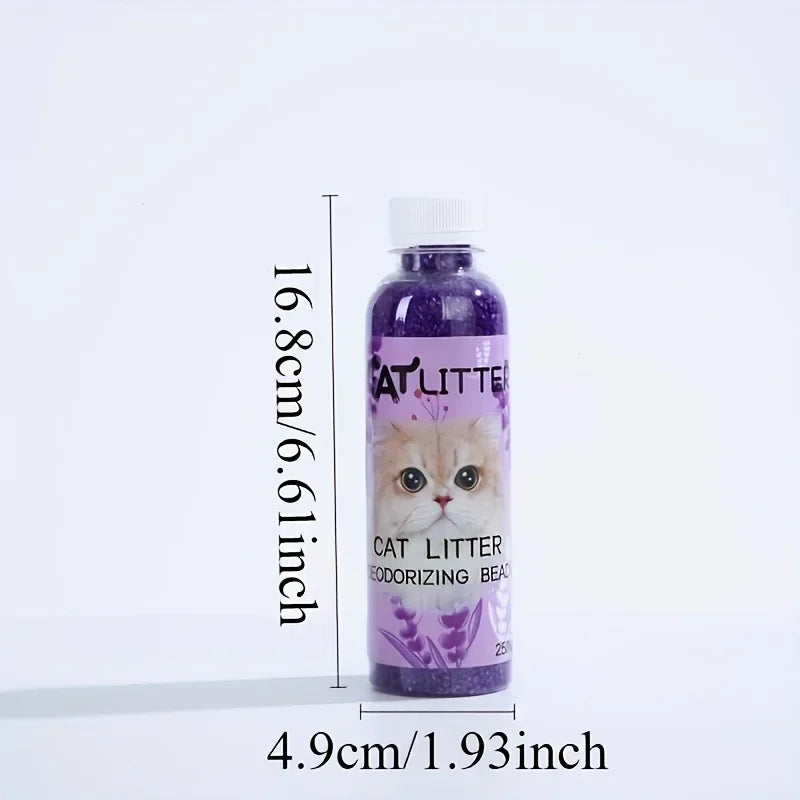 5 Fragrance Cat Litter Deodorizer Beads Strong Odor Eliminator for Kitty Toilet Long Lasting Scent Pearls Pet Cleaning Supplies