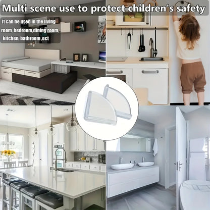 5/10pcs Protection Corner Guards, Furniture Edge Bumper Corner Guards, Safety Guards And CornerPads For Tables, Cribs, Fireplace