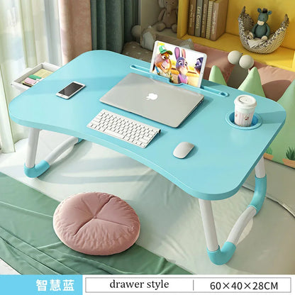 Laptop Desk Laptop Bed Stand Foldable Laptop Table Folding Breakfast Tray Portable Lap Standing Desk Reading and Writing Holder