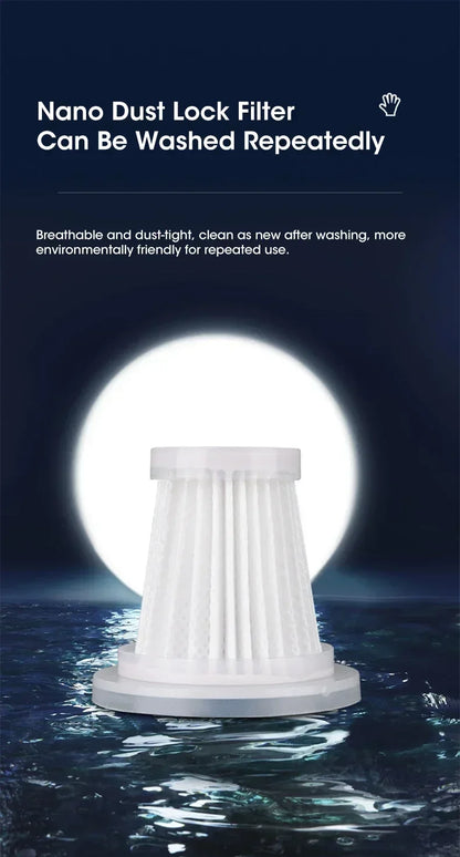 Cordless Car Vacuum Cleaner - Handheld High-Power Suction for Auto & Home, Portable Mini Vacuum with Strong Blowing Function