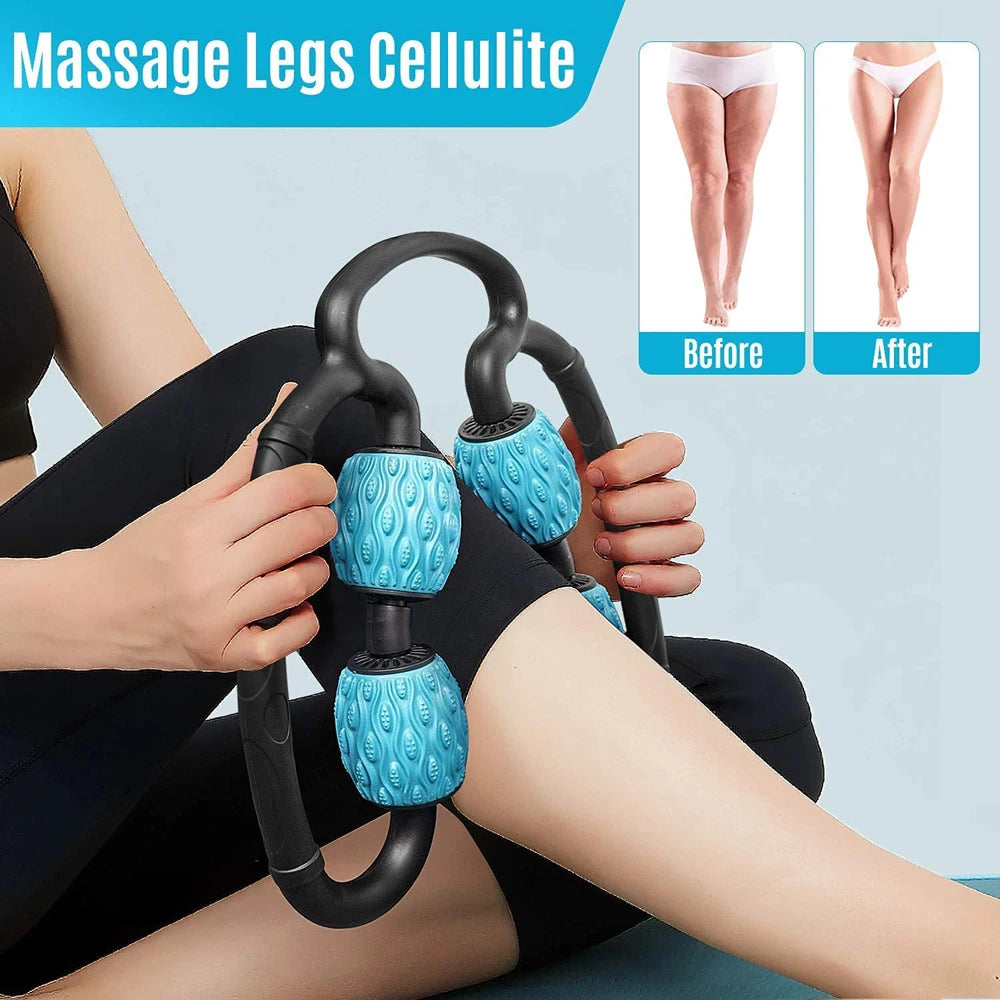 Leg Rollers for Muscles Foam Roller Massager Muscle Roller for Legs,Arm Myofascial Fascial Exercise Muscle Soreness Pain Relieve