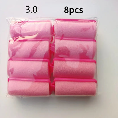 6-14Pcs/Lot Sponge Hair Rollers Foam Hair Roller Sleeping Hair Curlers Flexible Styling Curlers Sponge Curlers Random Color 2025
