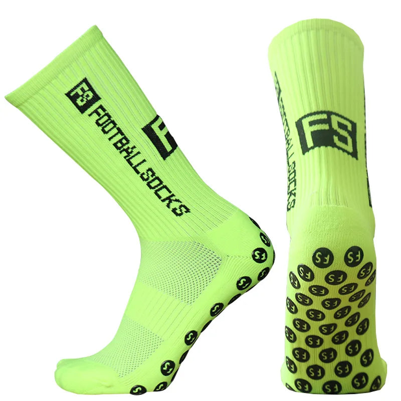 Sports Men Women Anti Slip FS Football Socks Baseball Rugby Grip Soccer Socks