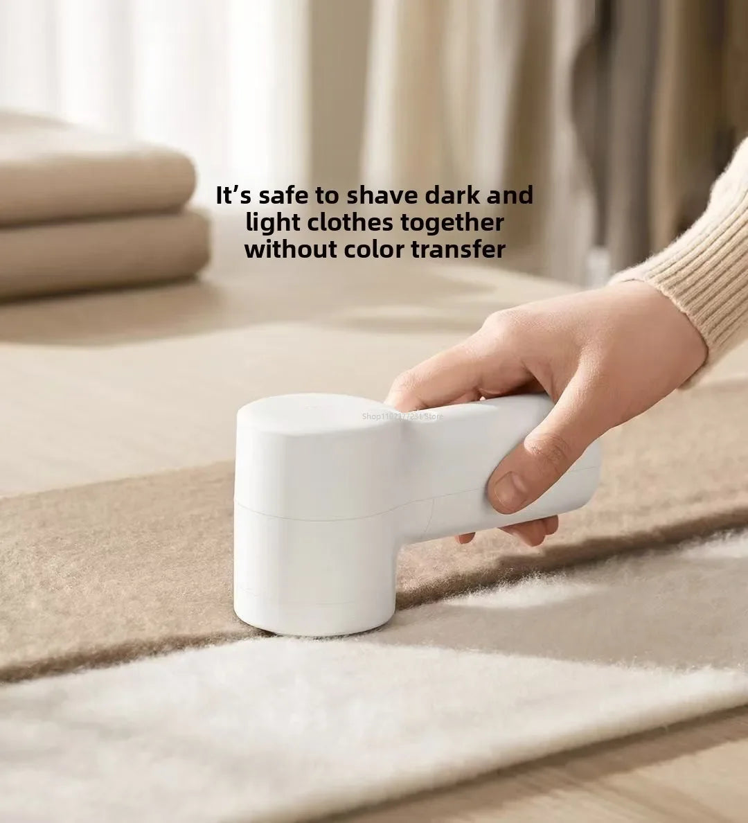 XIAOMI MIJIA Lint Remover 2,Fabric Shaver Clothes,180min Battery,6-Blade Strong Suction,USB Rechargeable,Fluff Pellet Removers