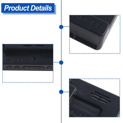 Silent Digital Alarm Clock for Babies,LED Bedside Clock with Night Light Multiple Functions | Adjustable Tone Volume