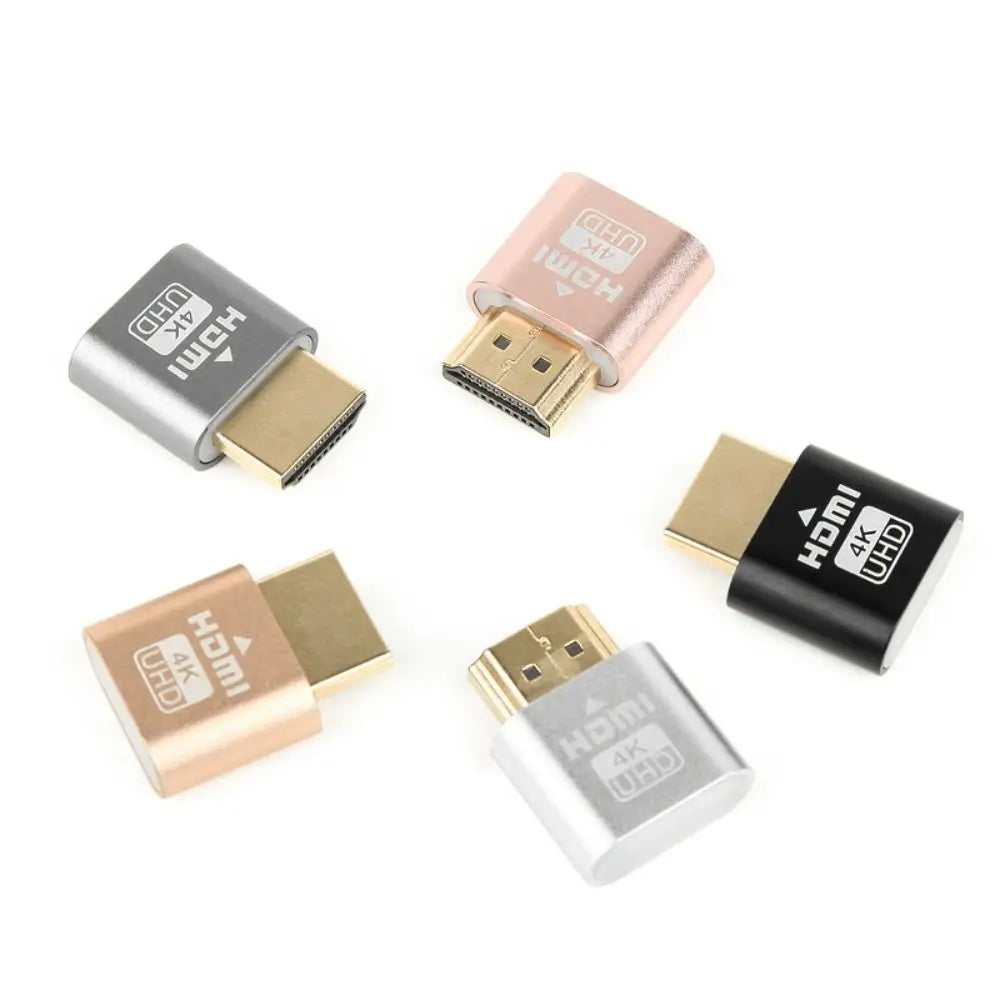 New 4K TV Streaming Device with Lights Dummy Plug Streaming Media Player HDMI-compatible Virtualizer