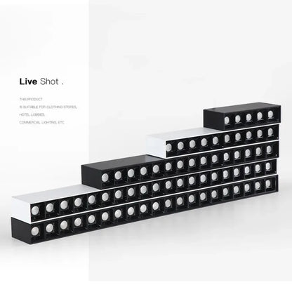 LED Spot Light 10W 20W 30W 40W line light bar creative linear long strip living room corridor light Surface Mount