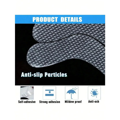 Transparent Adhesive Anti Slip Bathroom Shower Bathtub Floor Safety Stickers Non Skid Waterproof Grip Treads Kids Elderly Home