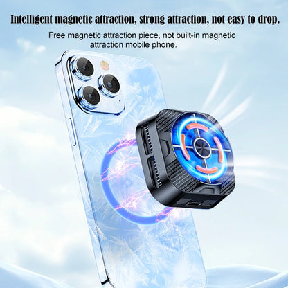 Semiconductor Mobile Phone Radiator Fan Cooler For Phone Cooling Fan Processor Cooler  Phone Fan Cooler Gamer Cell Phone