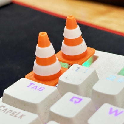 Handmade Resin Animal Keycap Creative Barricade Design for Mechanical Keyboard Custom Artisan Personality Key Caps Accessories