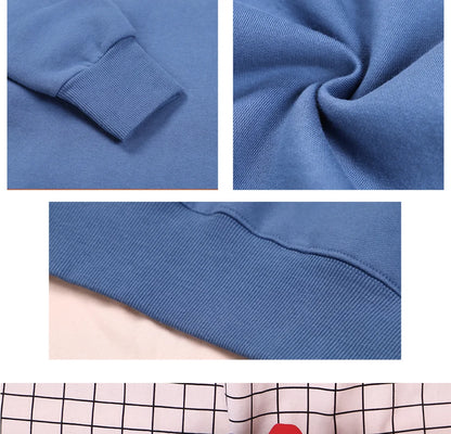 Full Throttle Motorcycle Competition Mens Clothes Casual Loose Hoodies Autumn Sweatshirt Crewneck Fleece Hoodie Fleece Pullover