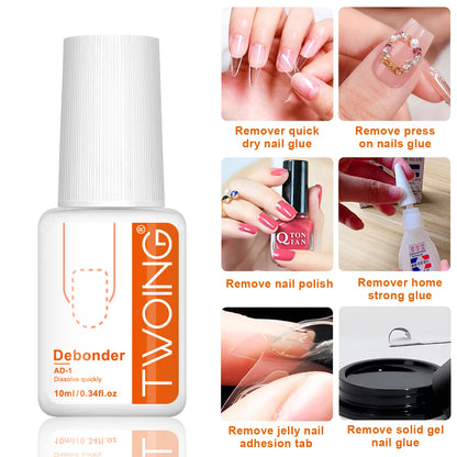 7g Super Strong Nail Glue For False Nail Tips, Acrylic Nails,Press On Nails,Fake Nails Art Decoration Lasting Adhesion